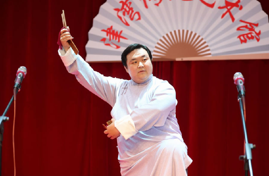 王派快板,相声,张派京韵大鼓演员,2015年三月拜于王派快板,相声名家