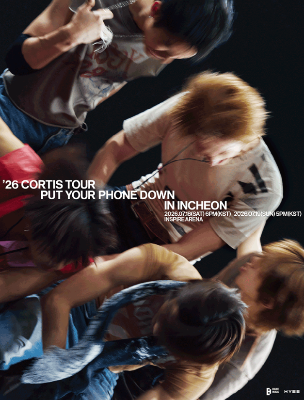 【仁川】2026 CORTIS 〈PUT YOUR PHONE DOWN〉巡演-仁川站