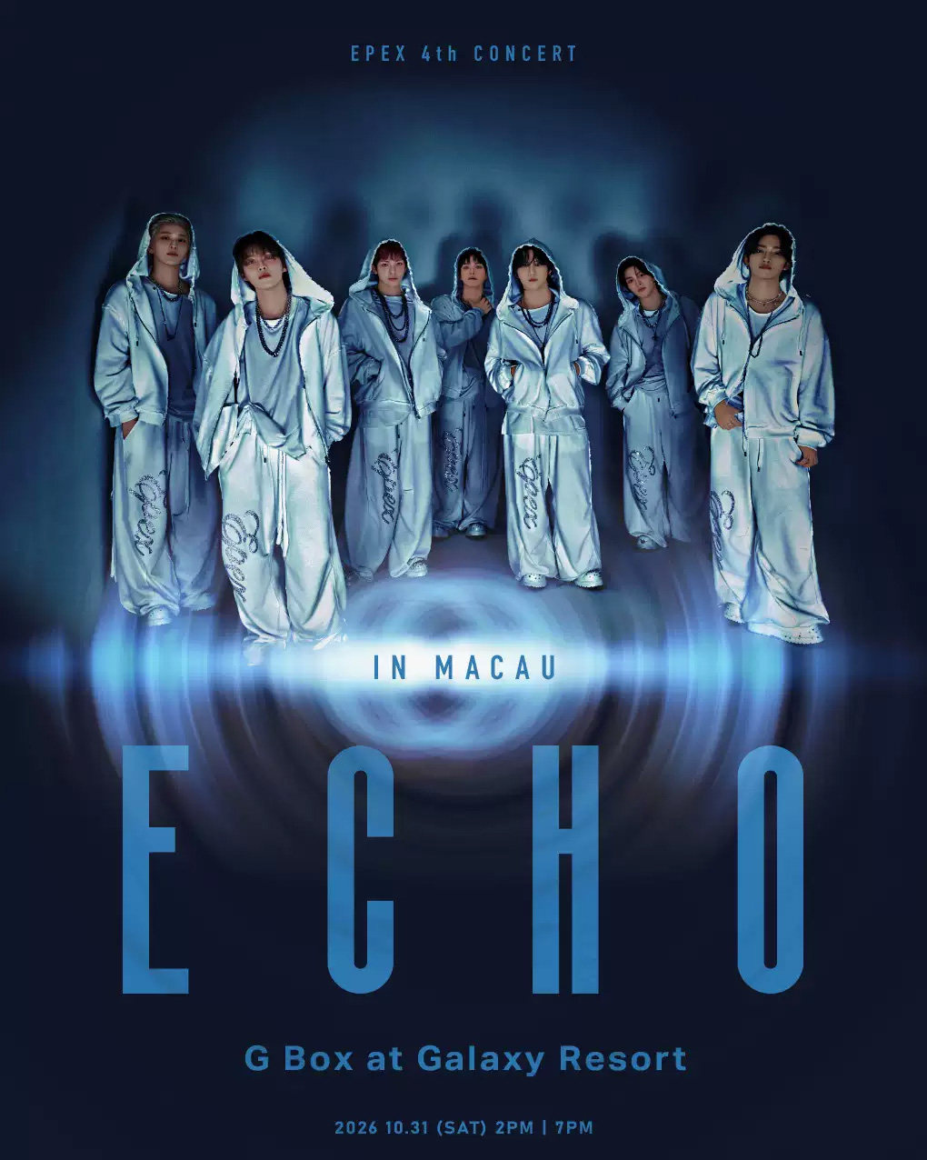 EPEX 4TH 演唱会〈ECHO〉-澳门站海报