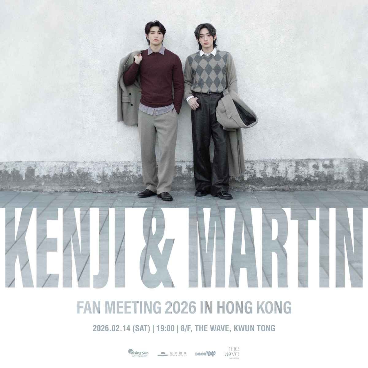 【中国香港站】Kenji & Martin粉丝见面会2026-香港站