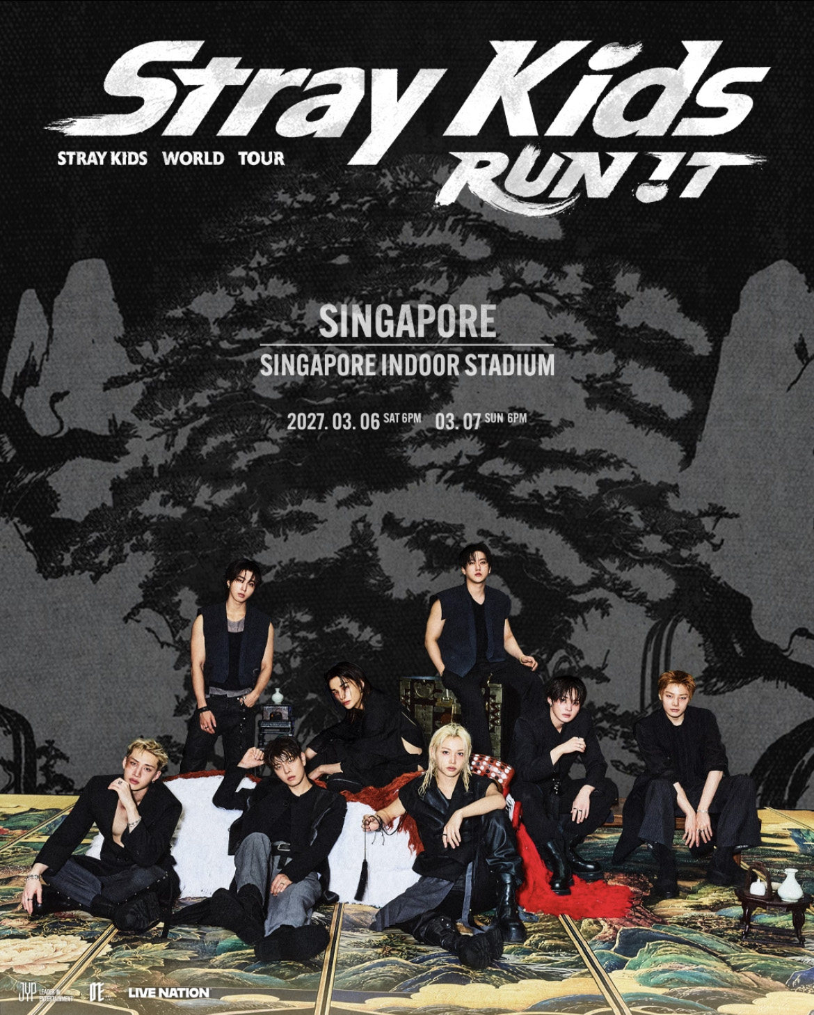 【新加坡】Stray Kids世界巡演<RUN IT>-新加坡站