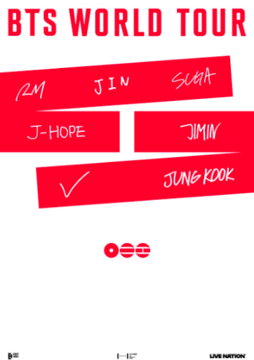 防弹少年团（BTS）世界巡演-悉尼站海报