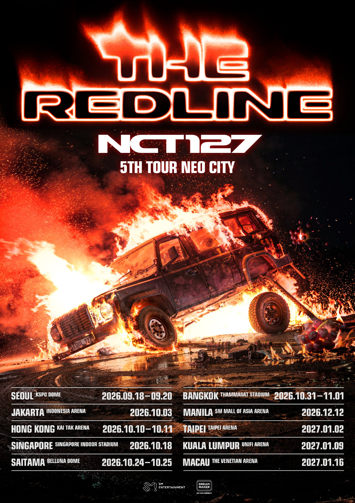 NCT 127 NEO CITY - THE REDLINE-澳门站海报