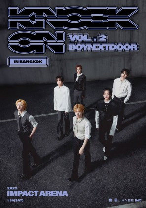 BOYNEXTDOOR 'KNOCK ON Vol.2' 巡演-曼谷站海报