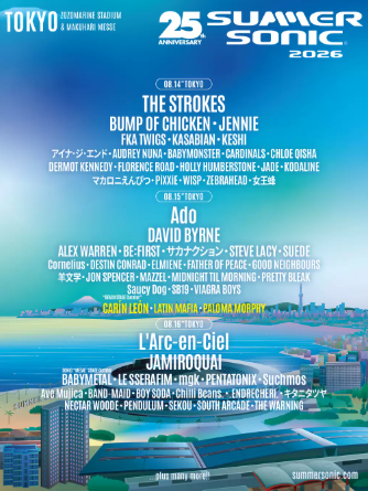 【东京】SUMMER SONIC 2026-千叶站