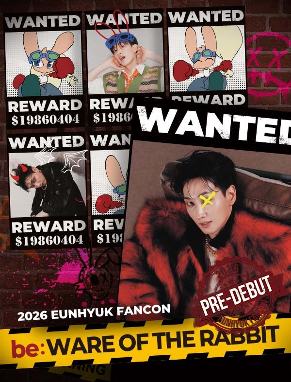 2026 銀赫EUNHYUK FANCON - be:WARE OF THE RABBIT-澳门站海报
