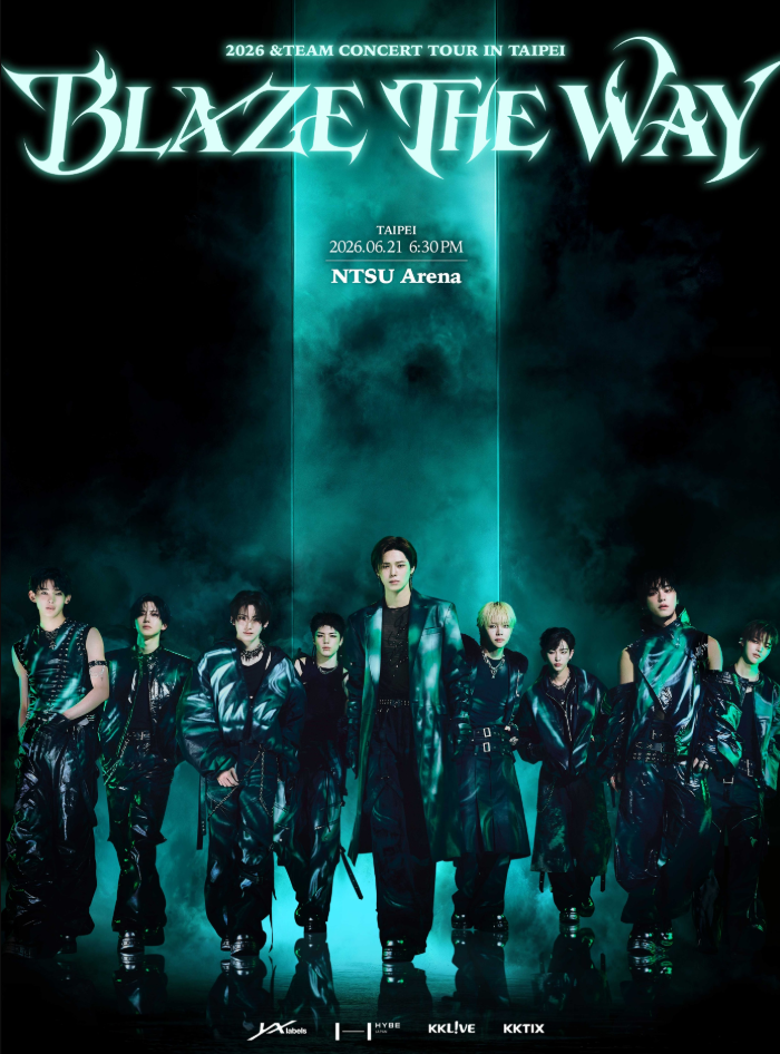 【桃园】2026 &TEAM 演唱会巡回《BLAZE THE WAY》-台北站
