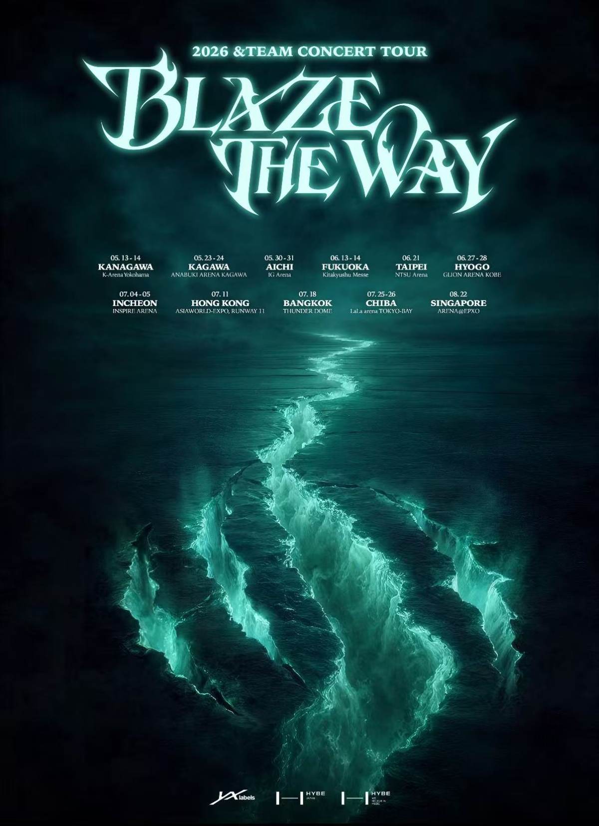 【新加坡】2026 &TEAM 巡回演唱会《BLAZE THE WAY》-新加坡站