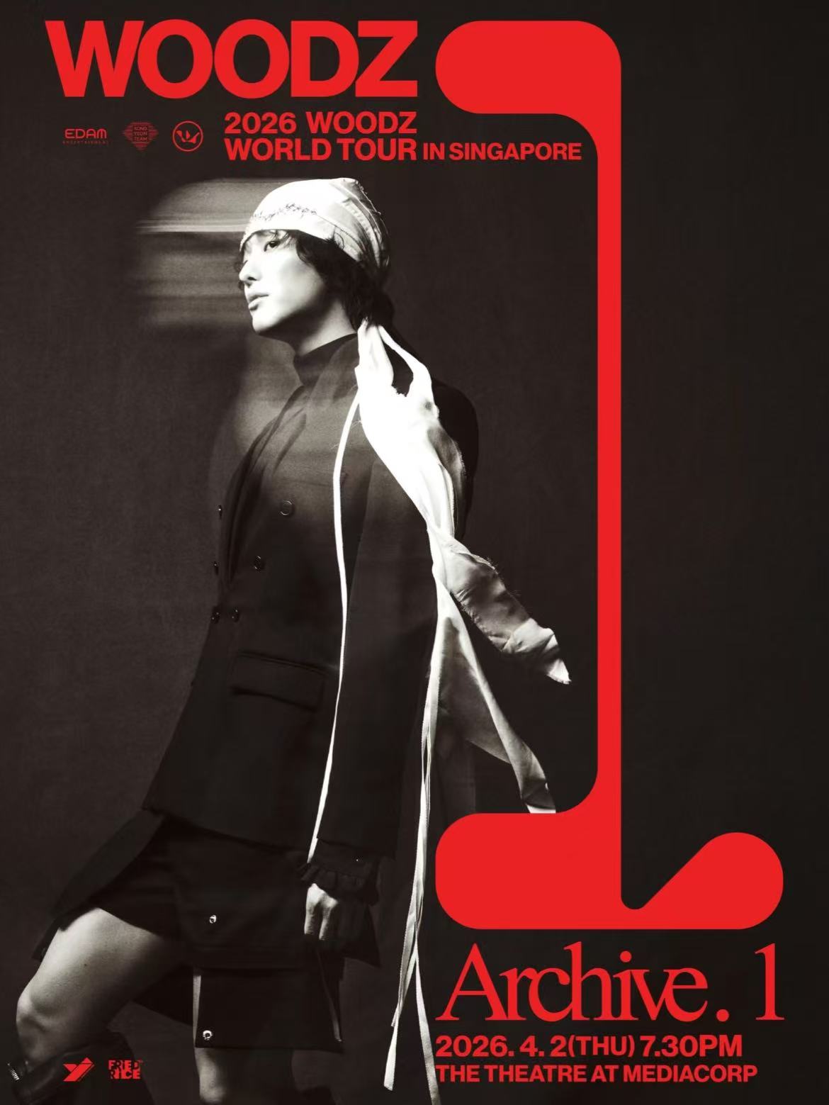 【新加坡站】2026 WOODZ世界巡回＇Archive. 1＇-新加坡站