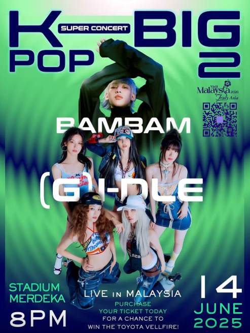 【马来西亚吉隆坡站】【MoreTickets】KPOP BIG2 SUPER CONCERT