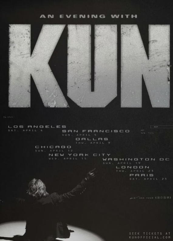 【国际】AN EVENING WITH KUN-达拉斯站