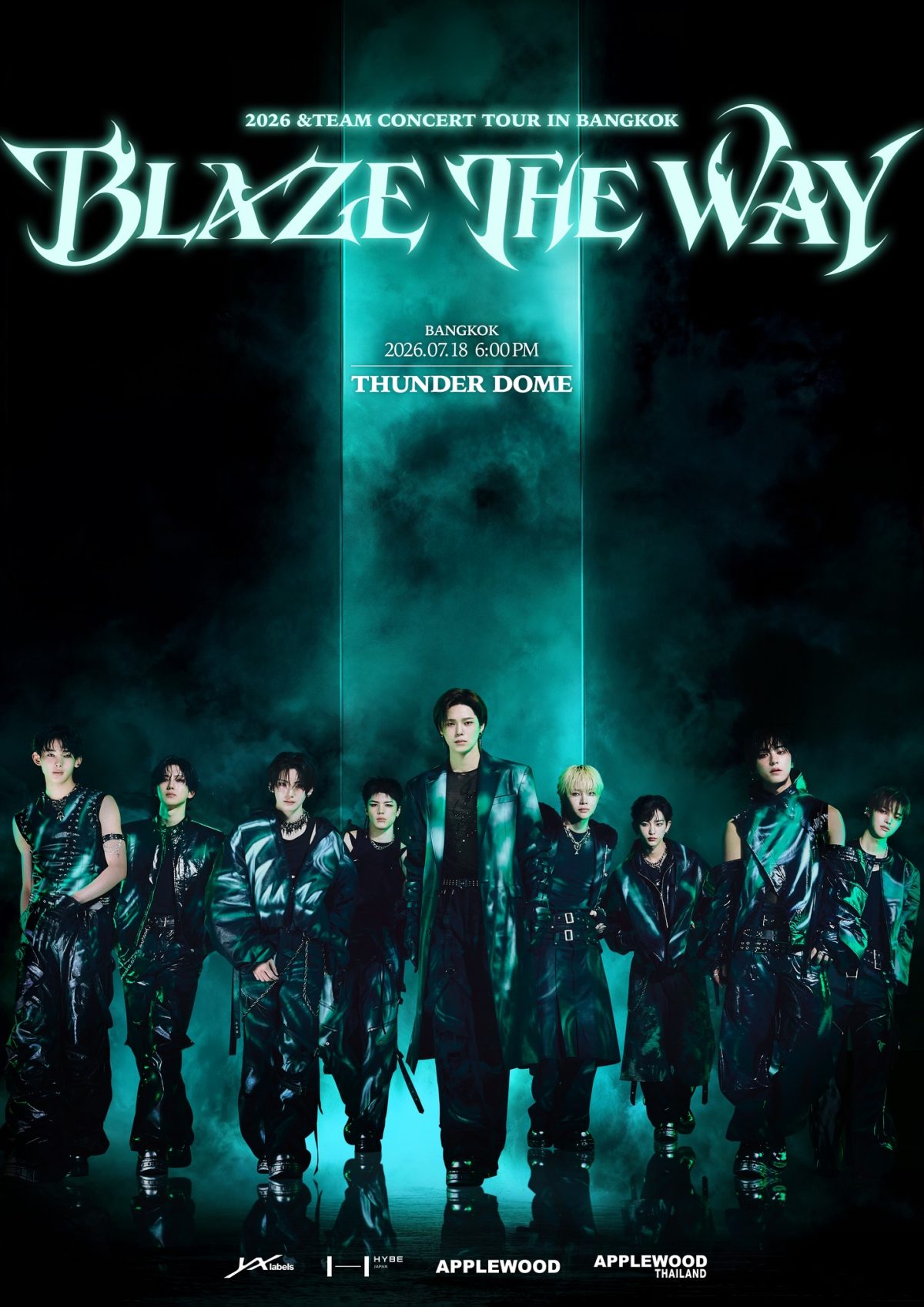【曼谷】2026 &TEAM 巡回演唱会《BLAZE THE WAY》