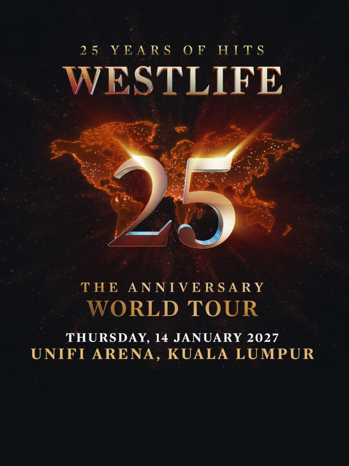 【吉隆坡】西城男孩25周年世界巡回演唱会-吉隆坡站