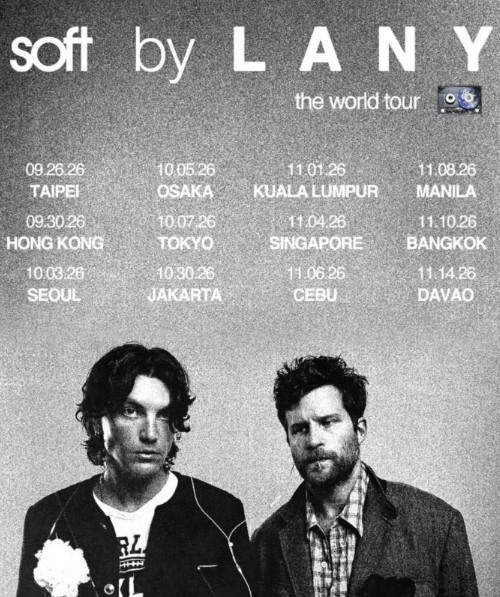 【香港】LANY: soft world巡回演唱会-香港站