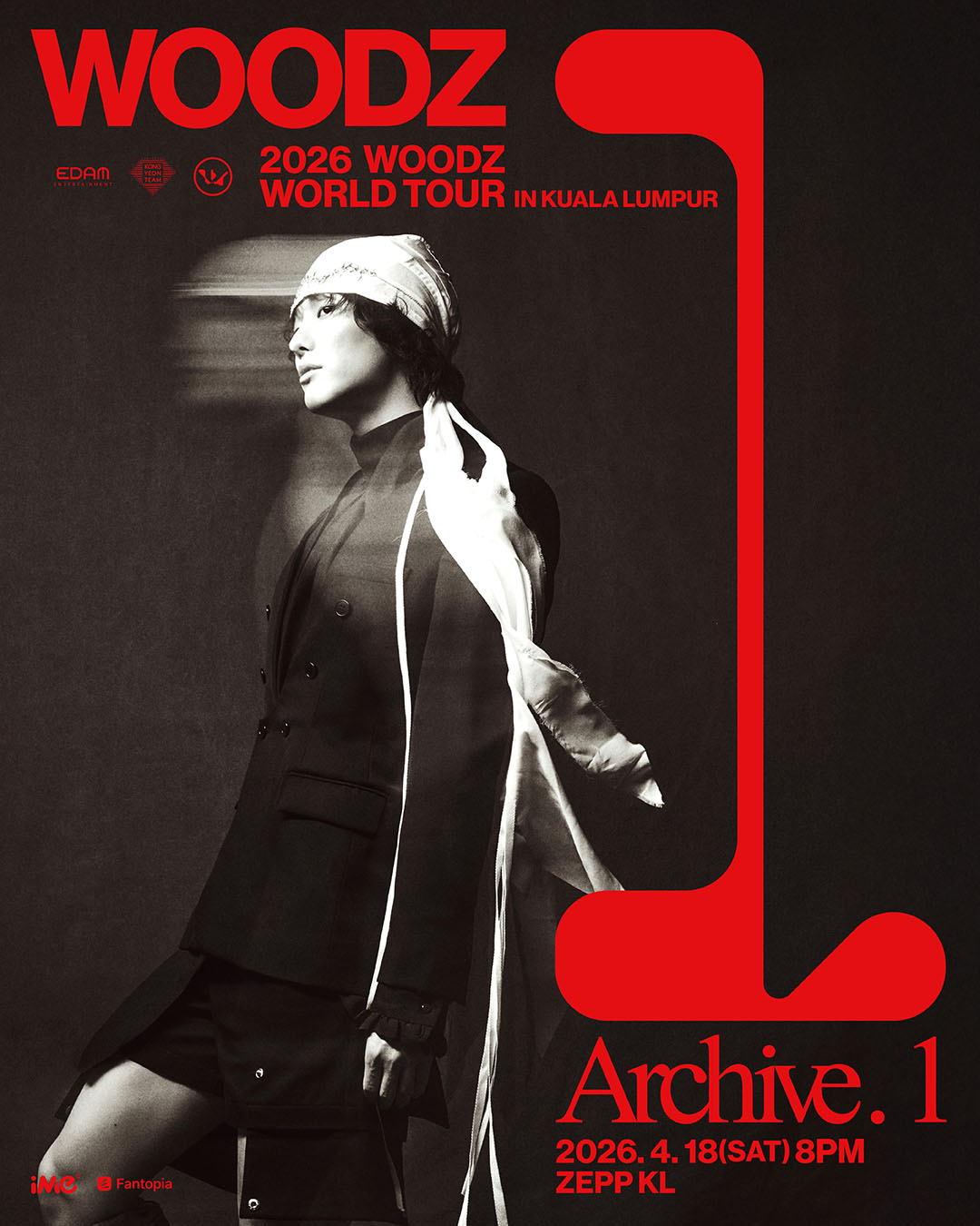 【吉隆坡】2026 WOODZ世界巡演 ‘Archive. 1’-吉隆坡站