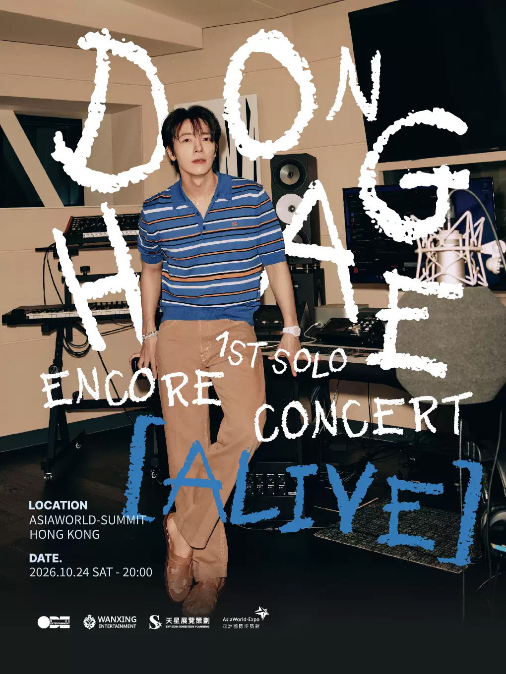 2026 DONGHAE 1ST SOLO ENCORE CONCERT [ALIVE]-香港站海报